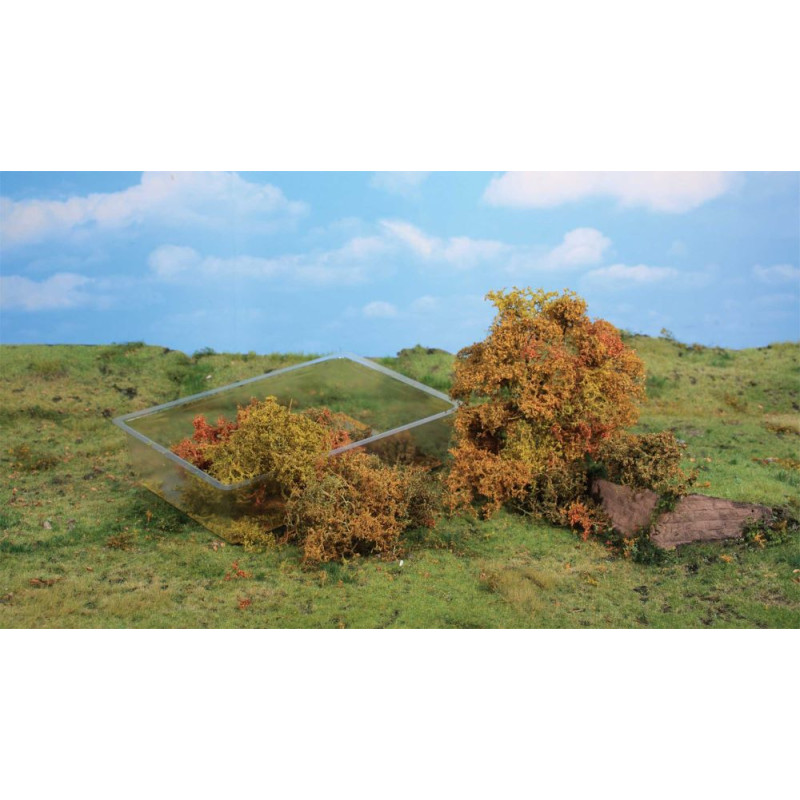Diorama Lot de 4 arbres d'automne 11 cm HEKI HEK2002 | Collect World