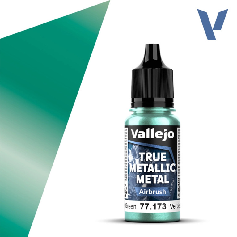 Vert Scarabée N°73 - 18ml Airbrush True Metallic Metal - VALLEJO 77.173