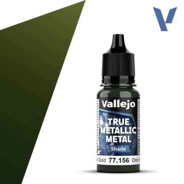 Or Vert N°56 - 18ml Shade True Metallic Metal - VALLEJO 77.156