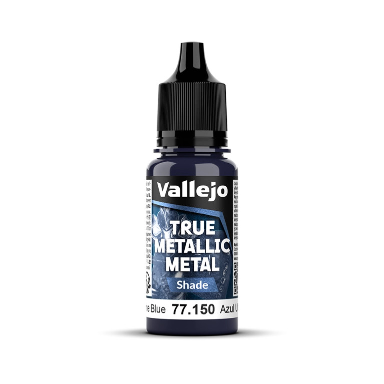 Bleu Outremer N°50 - 18ml Shade True Metallic Metal - VALLEJO 77.150