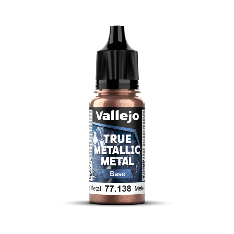 Métal Oxydé N°38 - 18ml Base True Metallic Metal - VALLEJO 77.138