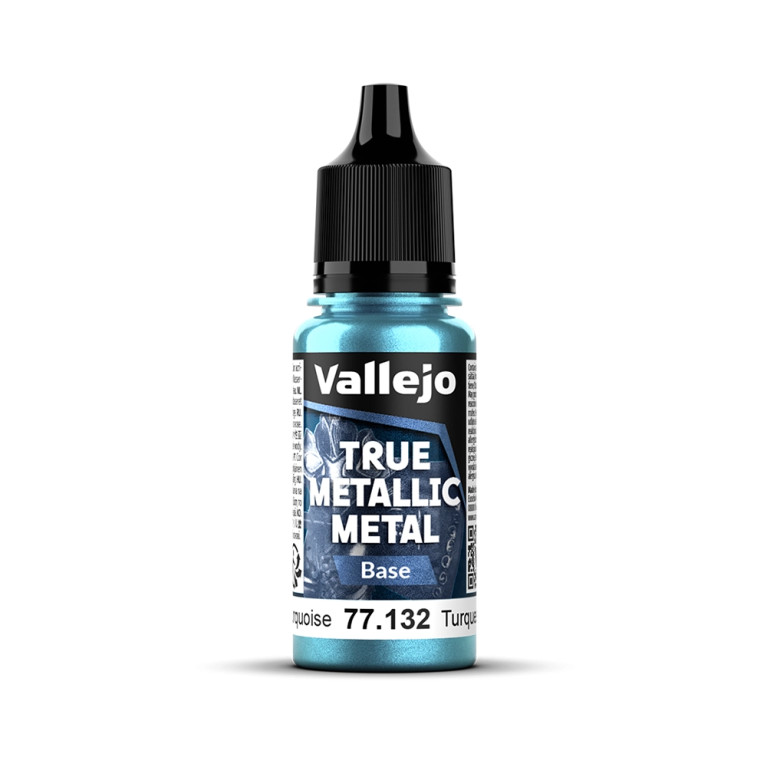 Turquoise Hydre N°32 - 18ml Base True Metallic Metal - VALLEJO 77.132