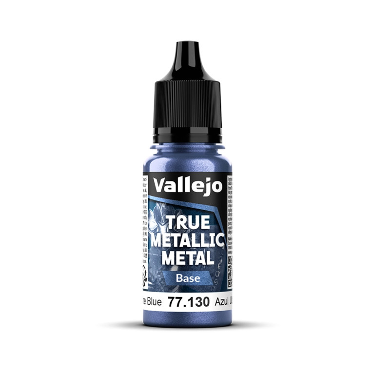 Bleu Outremer N°30 - 18ml Base True Metallic Metal - VALLEJO 77.130