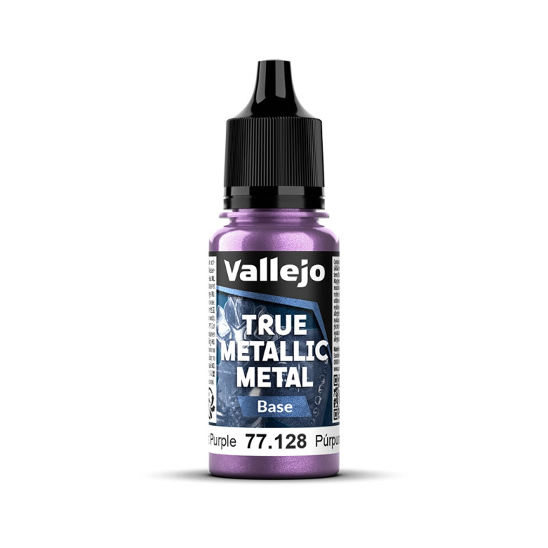 Pourpre Améthyste N°28 - 18ml Base True Metallic Metal - VALLEJO 77.128