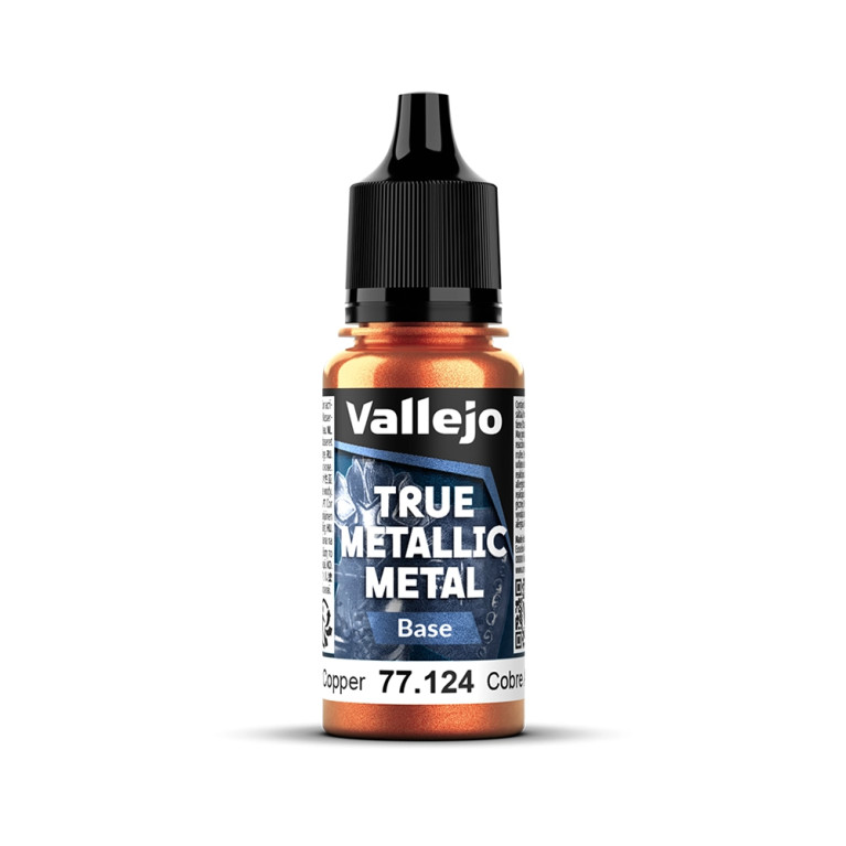 Cuivre Ancien N°24 - 18ml Base True Metallic Metal - VALLEJO 77.124