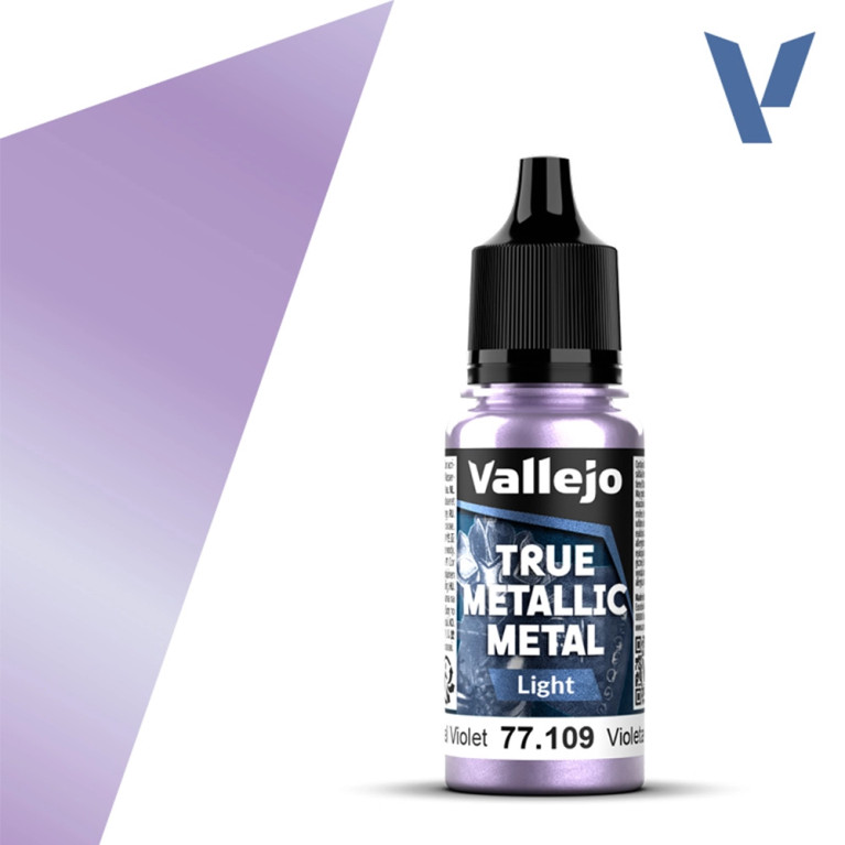 Violet Céleste N°9 - 18ml Light True Metallic Metal - VALLEJO 77.109