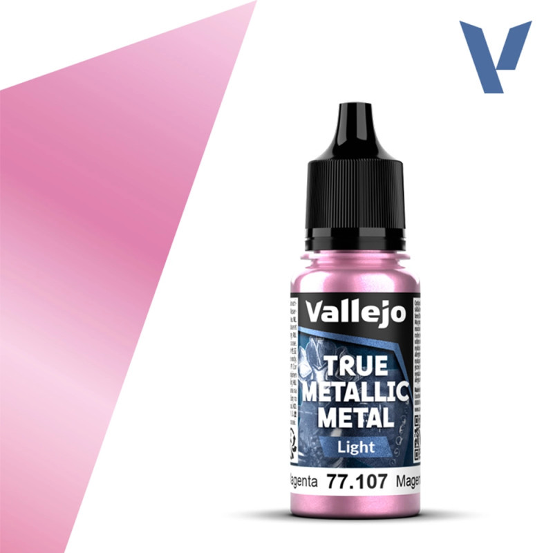 Magenta Cramoisi N°7 - 18ml Light True Metallic Metal - VALLEJO 77.107