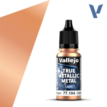 Cuivre Ancien N°4 - 18ml Light True Metallic Metal - VALLEJO 77.104