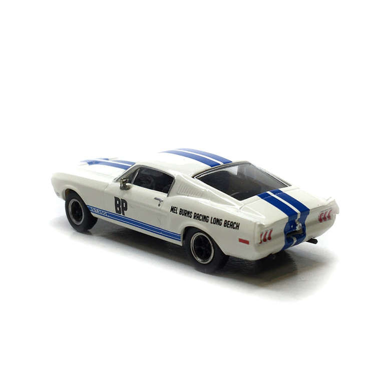Ford Mustang Fastback, Shelby GT 350, Mel Burns racing, 1968 - Brekina 19613 - HO 1/87