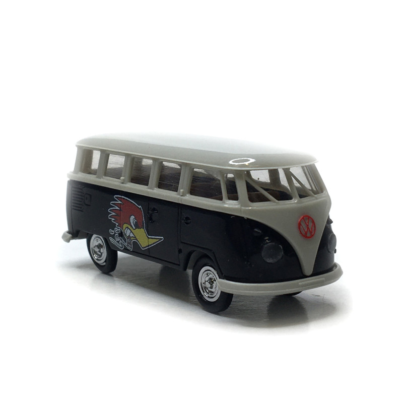 Volkswagen T1b Mindersamba, race duck, 1960 - Brekina 31857 - HO 1/87