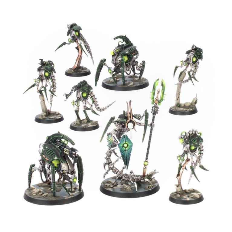 Warhammer 40 000 Kill Team, Cercle Canoptek, Unsleeping necron sentinels - WARHAMMER 103-94