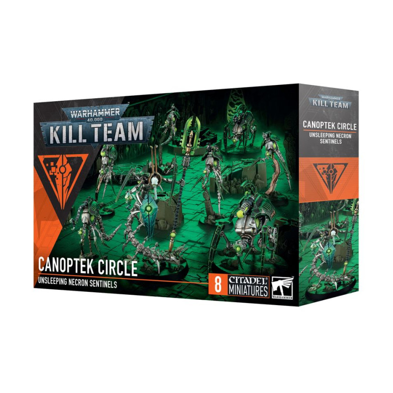 Warhammer 40 000 Kill Team, Cercle Canoptek, Unsleeping necron sentinels - WARHAMMER 103-94