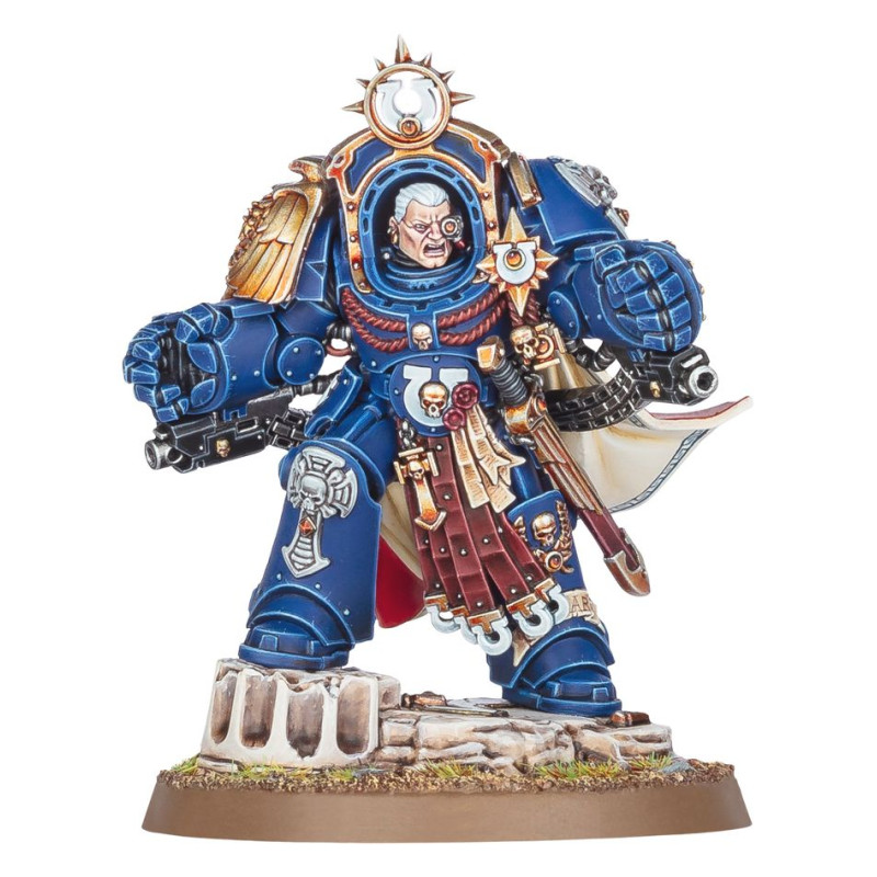 Warhammer 40 000, Ultramarines, Marneus Calgar en Armure d'Antilochus - WARHAMMER 55-74