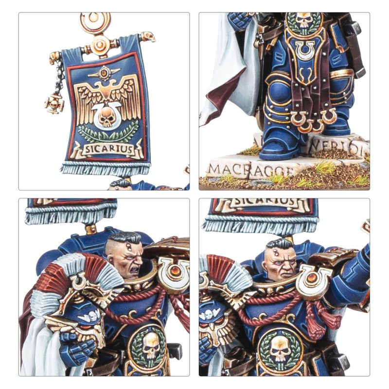 Warhammer 40 000, Ultramarines, Cato Sicarius - WARHAMMER 55-73