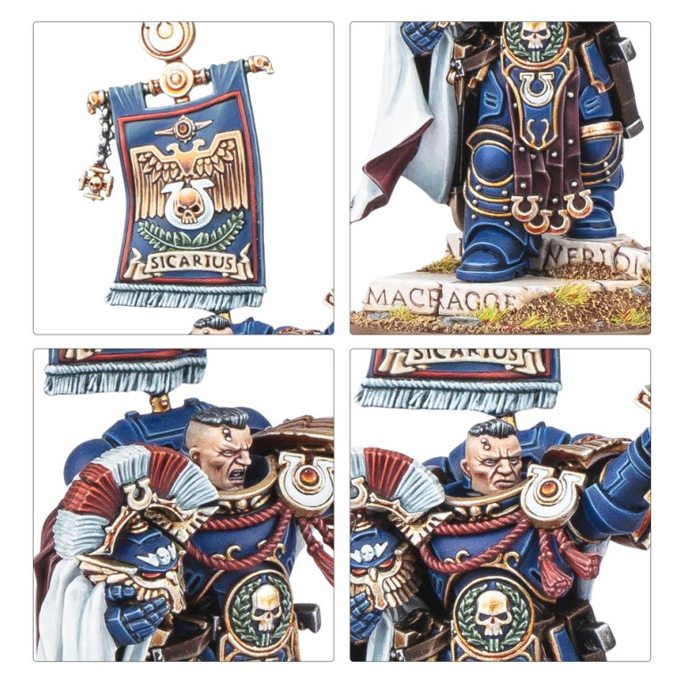 Warhammer 40 000, Ultramarines, Cato Sicarius - WARHAMMER 55-73