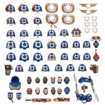 Warhammer 40 000, Améliorations et Décalcos des Ultramarines - WARHAMMER 55-72