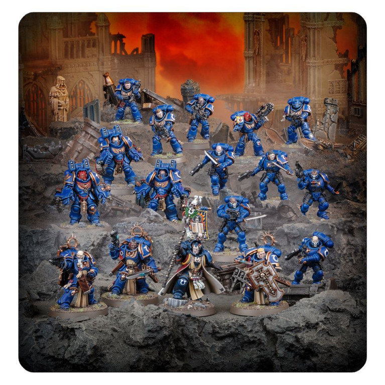 Warhammer 40 000, Patrouille, Ultramarine - WARHAMMER 73-558