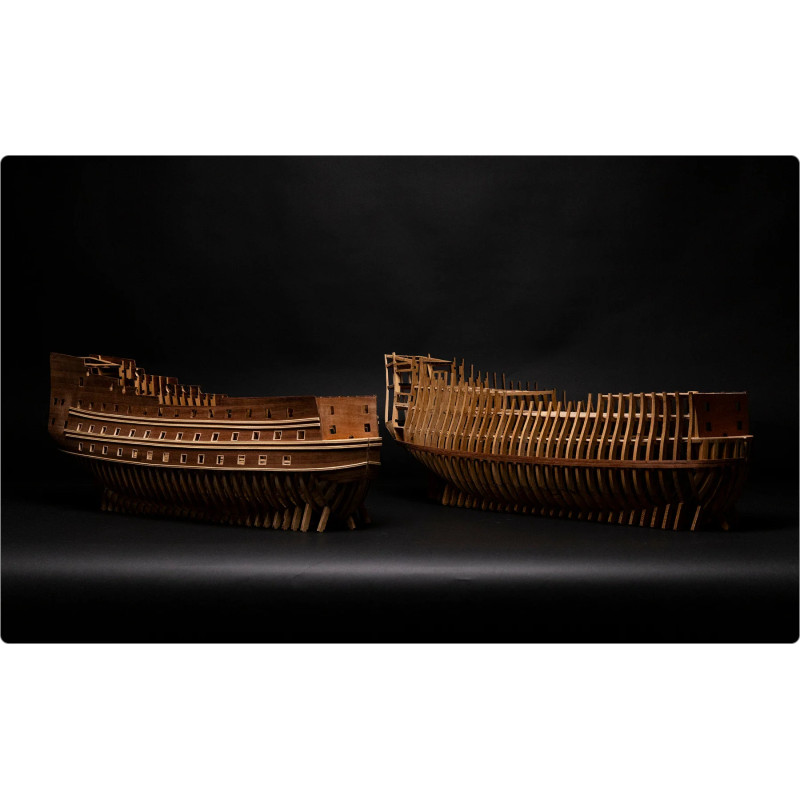 Soleil Royal, maquette édition limitée - Bateau en Bois - OCCRE PR002 - 1/70