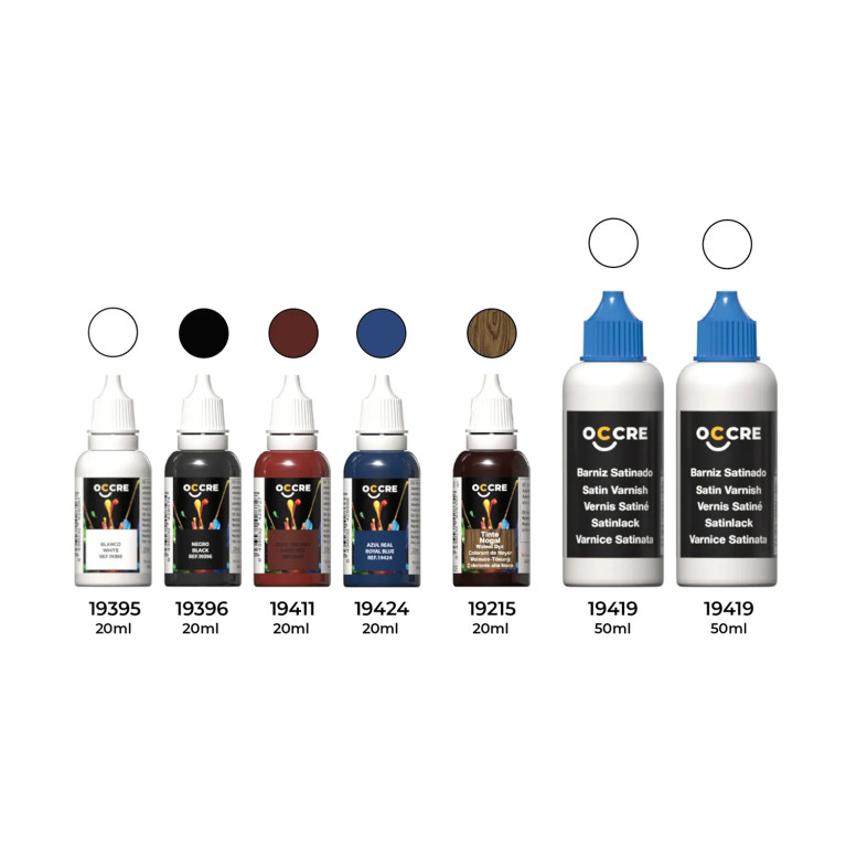 Pack peinture acrylique, maquette Soleil Royal - OCCRE 90567