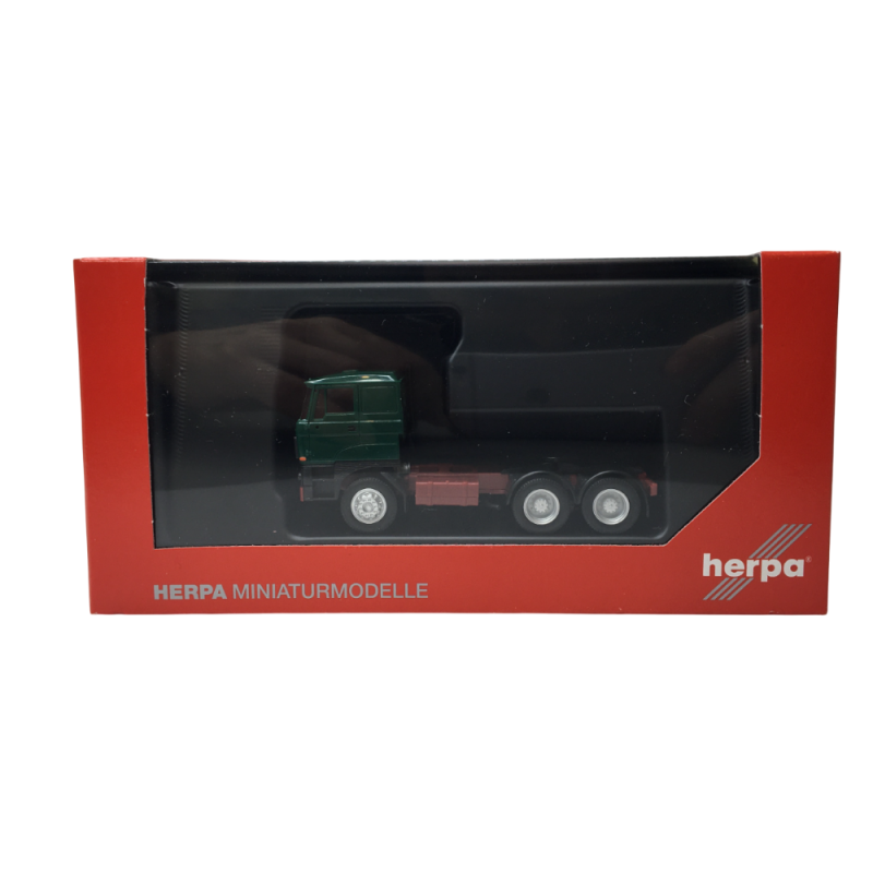 Tracteur rigide RABA, 3 essieux (6x4), vert mousse - HERPA 317399-002 - HO 1/87