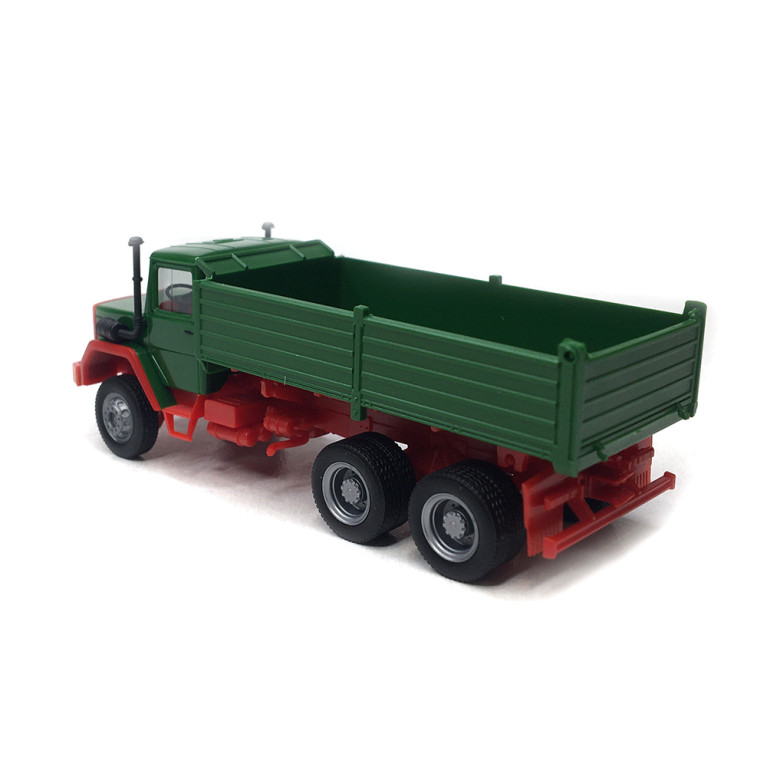 Camion-benne Iveco Hauber, vert - HERPA 320276 - HO 1/87