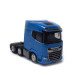 Tracteur porteur DAF XG, 3 essieux, bleu clair - HERPA 318983-002 - HO 1/87
