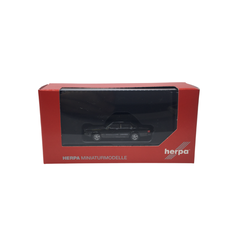 Ford Granada, noir, 1972 - HERPA 029025- HO 1/87