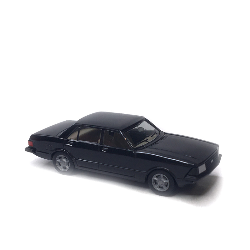 Ford Granada, noir, 1972 - HERPA 029025- HO 1/87