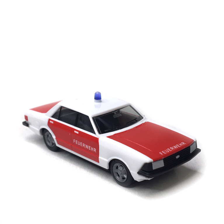 Ford Granada, brigade des pompiers, 1972 - HERPA 099004 - HO 1/87