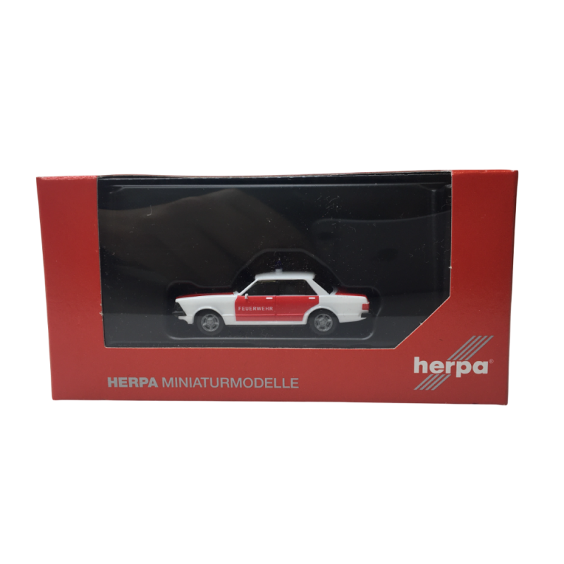 Ford Granada, brigade des pompiers, 1972 - HERPA 099004 - HO 1/87
