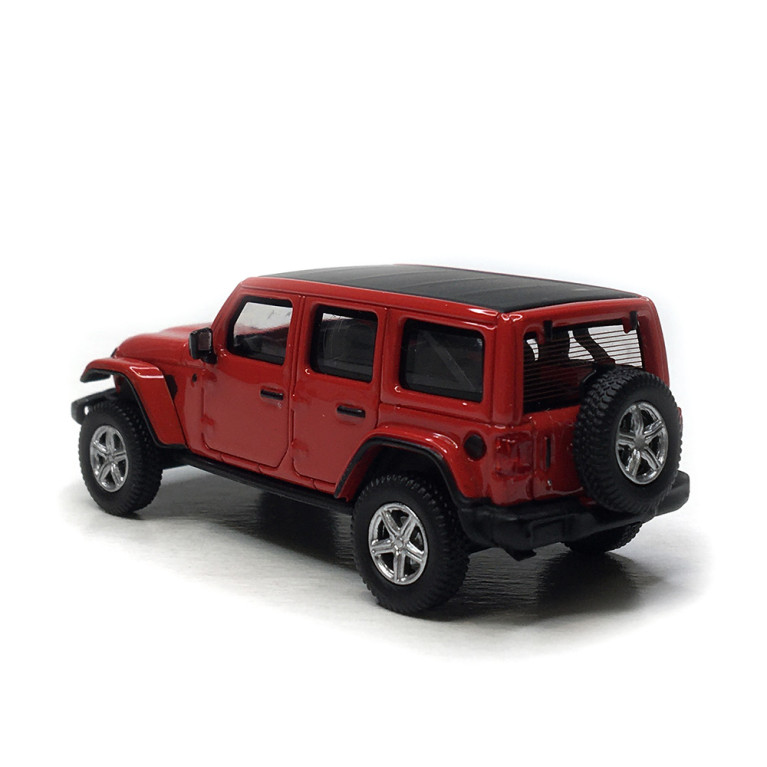 MicroCity, Jeep Wrangler, rouge, 2017 - HERPA 87MC000011 - HO 1/87