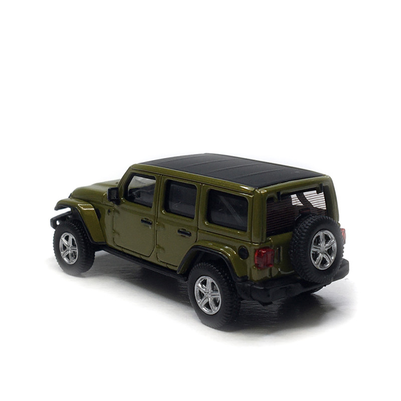 MicroCity, Jeep Wrangler, vert, 2017 - HERPA 87MC000014 - HO 1/87