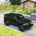 MicroCity, Jeep Wrangler, noir, 2017 - HERPA 87MC000028 - HO 1/87