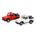 MiniKit, Puch Classe G W460 cabriolet, blanc/rouge - HERPA 012744 - HO 1/87