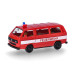 MiniKit Volkswagen T3 Bus, pompiers - HERPA 012591-002 - HO 1/87