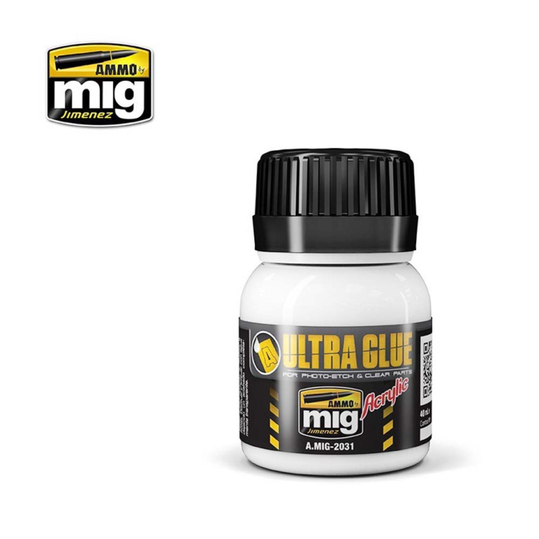Colle Ultra Glue - 40ml - AMMO A.MIG-2031