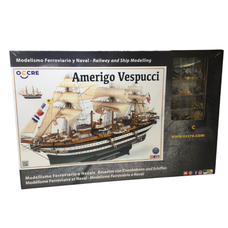 Maquette bateau, Amerigo Vespucci - OCCRE 15006 - 1/100