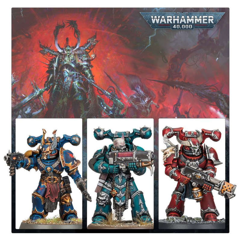 Warhammer 40 000, Chaos Space Marines, Legionnaires - WARHAMMER 43-105