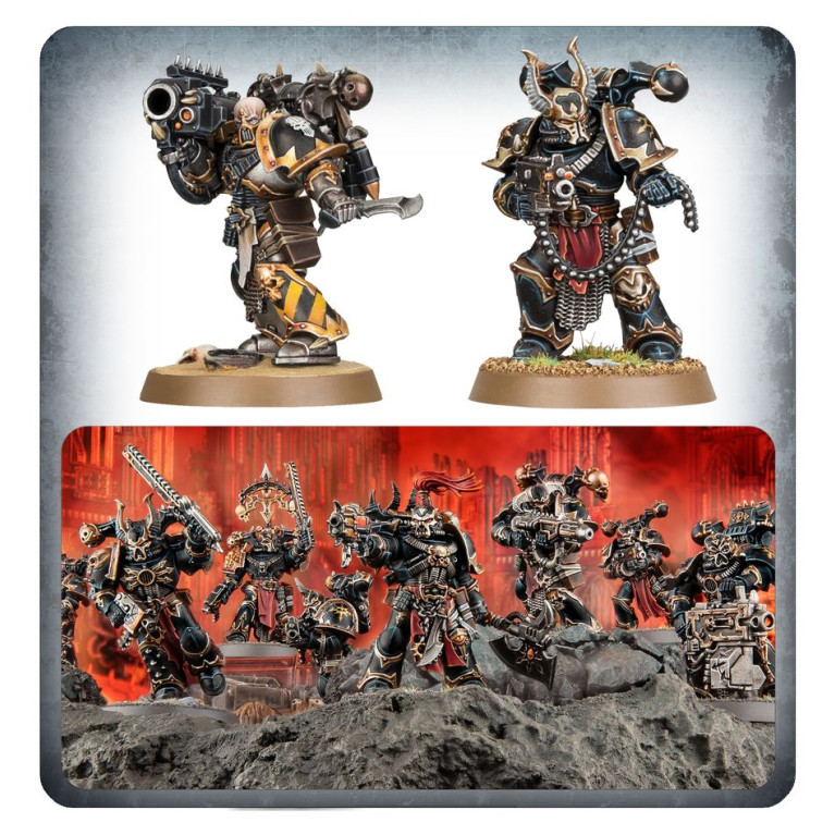 Warhammer 40 000, Chaos Space Marines, Legionnaires - WARHAMMER 43-105
