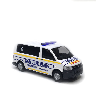 Volkswagen T5 GP, SAMU de Paris - Rietze 53430 - HO 1/87