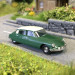 Citroën DS19, vert foncé/blanc, 1955 - BUSCH 48020 - HO 1/87