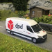 Mercedes Benz Sprinter, DPD - BUSCH 52634 - HO 1/87