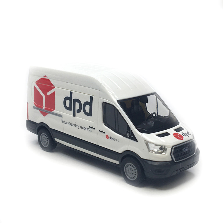 Ford Transit, DPD - BUSCH 54509 - HO 1/87