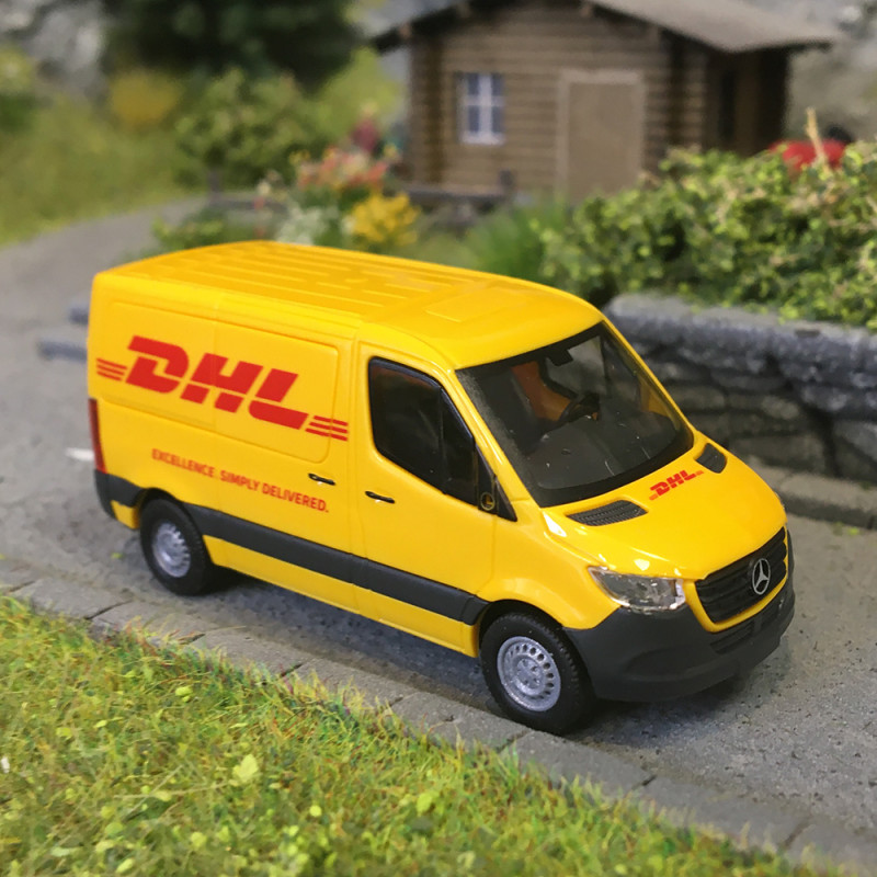 Mercedes Benz Sprinter, DHL - BUSCH 53406 - HO 1/87