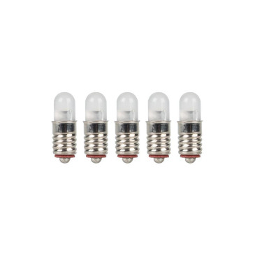 5 LED pour socle d'éclairage, blanc chaud - Faller 180228 - HO 1/87