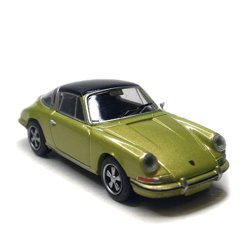 Porsche 911 Targa, vert métallisé, 1964 - BREKINA 16269 - HO 1/87