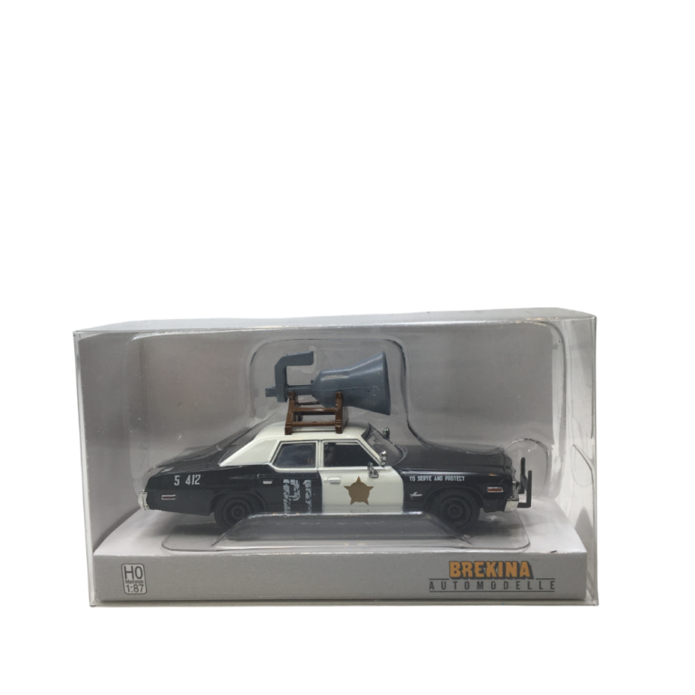 Dodge Monaco, the bluesmobile, avec haut parleur, 1974 - BREKINA 18154 - HO 1/87