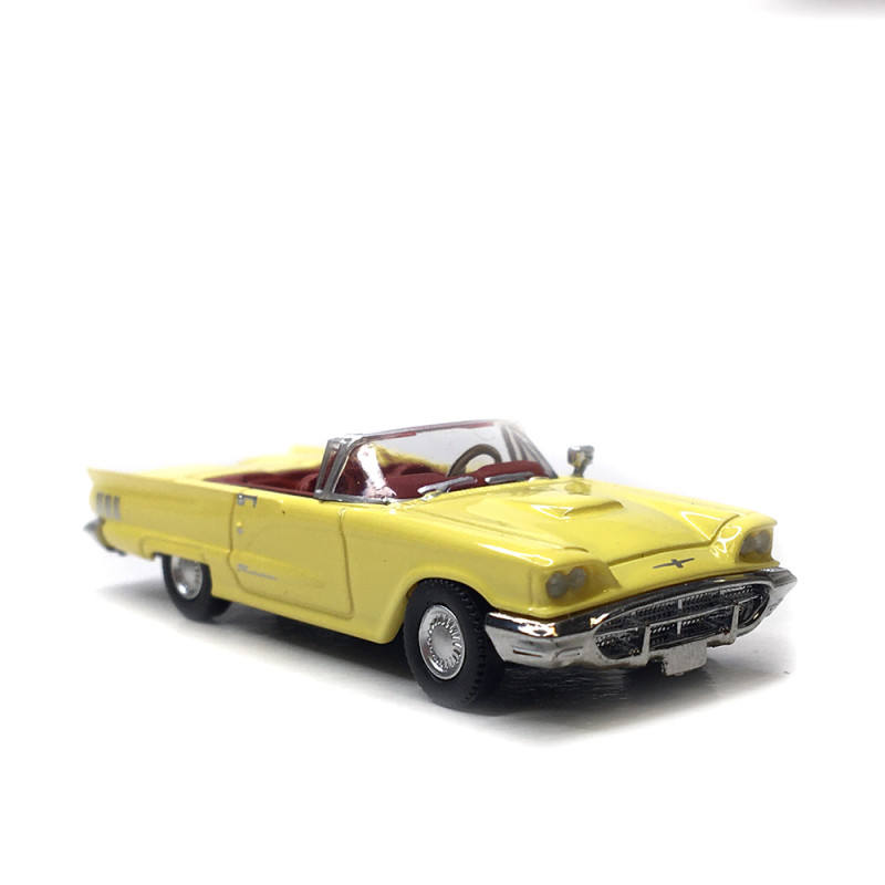 Ford Thunderbird, cabriolet ouvert, jaune, 1960 - BREKINA 18206 - HO 1/87