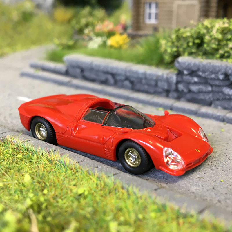 Ferrari, 330 P3 Spyder, rouge, 1966 - BREKINA 22901 - HO 1/87