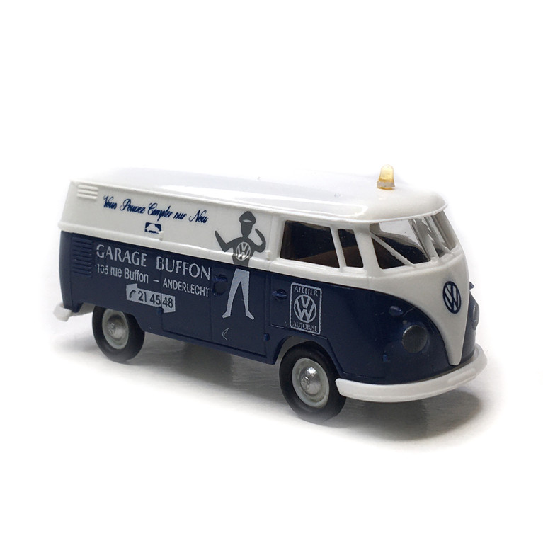 Volkswagen T1b tôlé, VW garage buffon, 1960 - BREKINA 32301 - HO 1/87